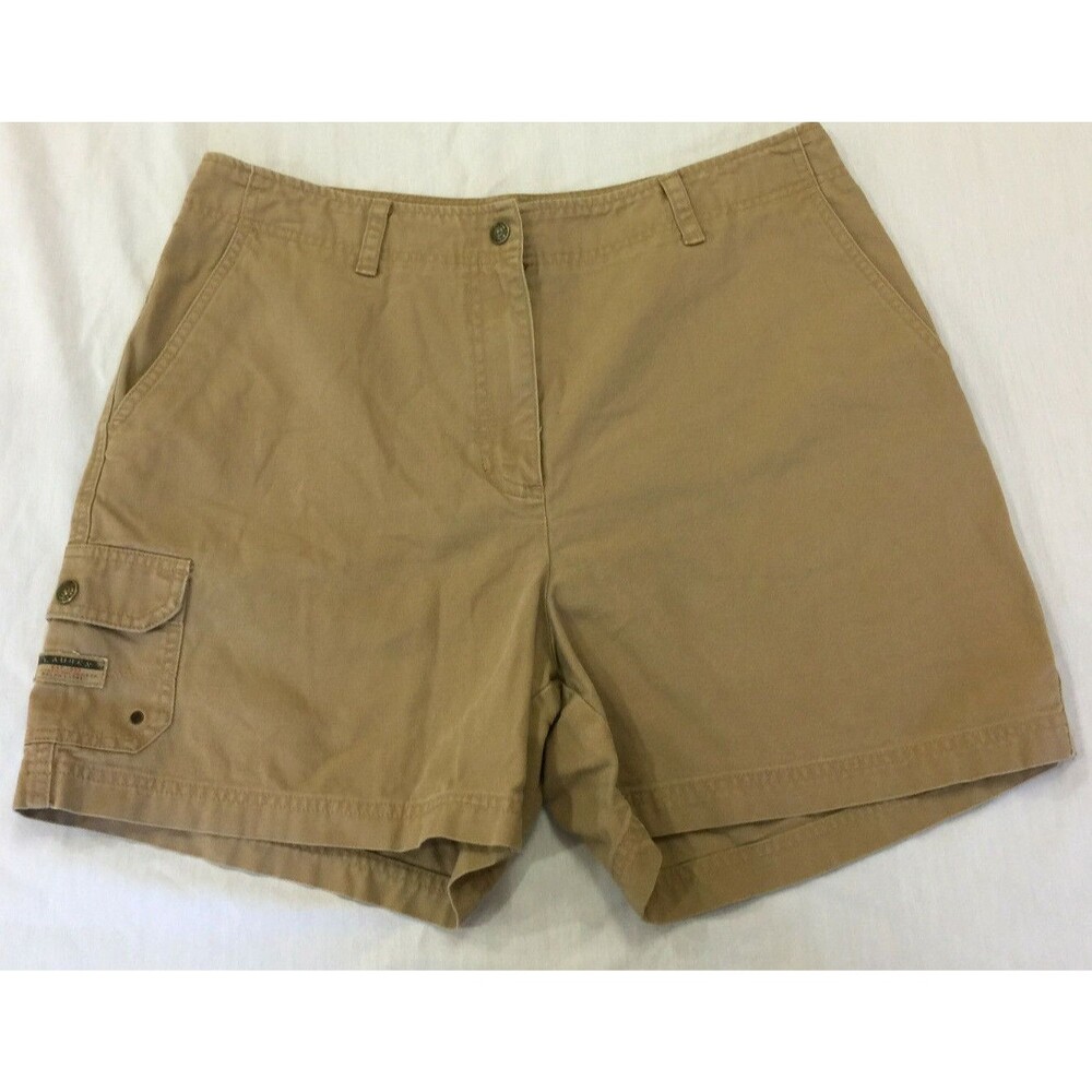 LAUREN RALPH LAUREN COTTON WOMENS SHORTS SIZE 14